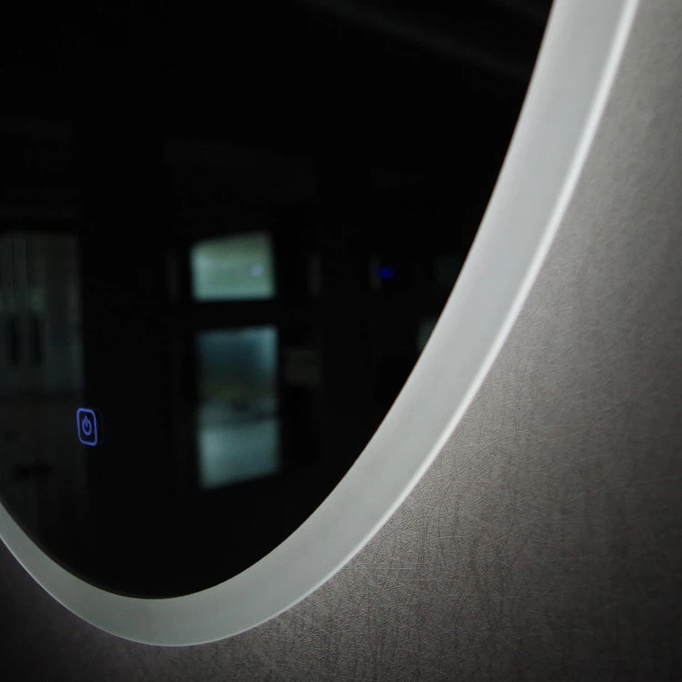 round modren vanity mirror with lights